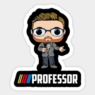 Young Professor - Checkered Flag Sticker